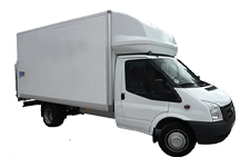 Car Hire Chippenham - Ford Luton 3.5 ton Tail Box Lift Truck - Truck hire Chippenham