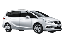 Car Hire Chippenham - Vauxhall Zafira 7-Seater - Minibus hire Chippenham